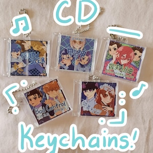 Blue Lock CD Keychains