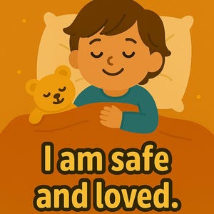 子供向けの肯定カード、子供向けの肯定カード、印刷可能、子供向けの肯定カード、子供向けのマインドフルネス カード。