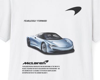Silver McLaren Speedtail T-Shirt