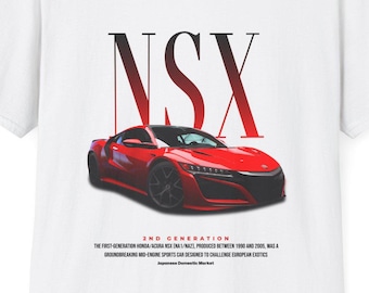 Red Acura NSX Car Tee | T-Shirt