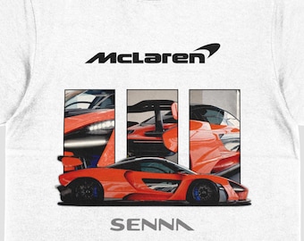 McLaren Senna Graphic T-Shirt | Supercar Racing Tee