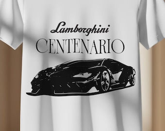 Lamborghini Centenario T-Shirt, Luxury Car Tee,
