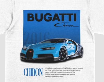 Bugatti Chiron T-Shirt | Supercar Sports Car Tee