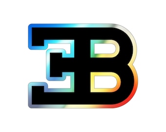 Bugatti Holographic Sticker, Car Enthusiast Decal,