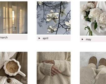 Monthly Habit Tracker for Notion - Glow Up & Daily Routine Organizer