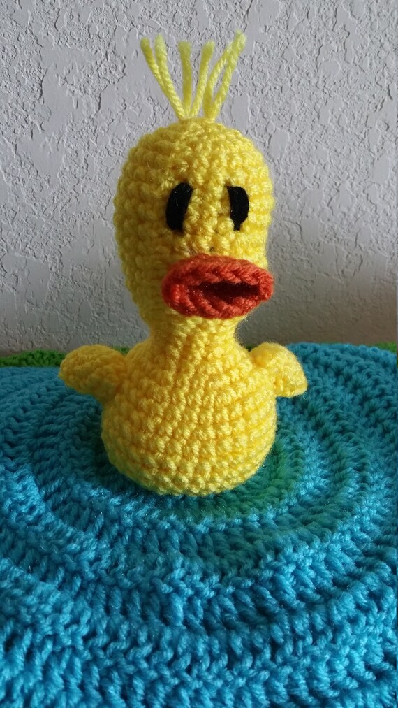 Rubber Ducky Lovey Blanket Etsy
