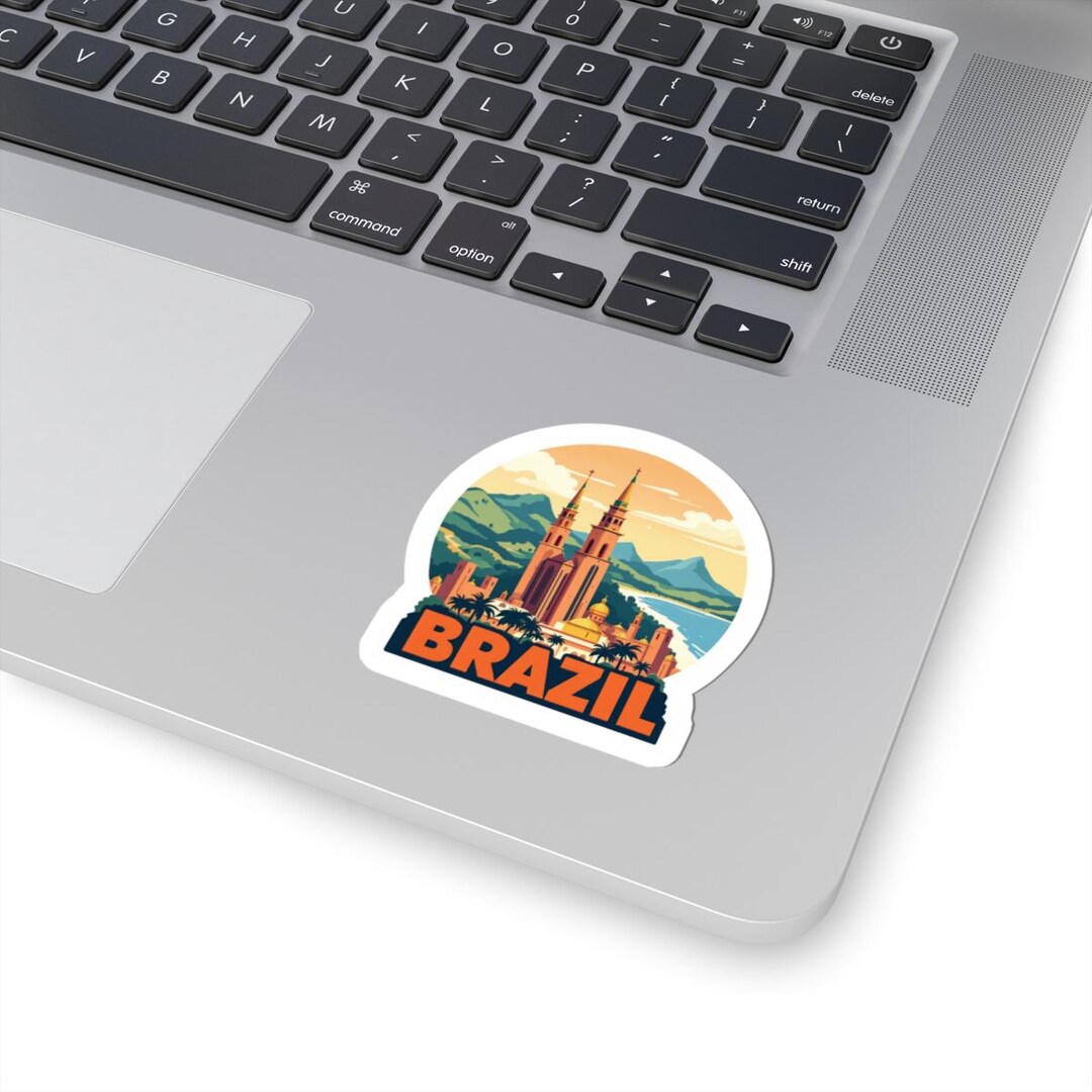 Brazilian Kiss-cut Stickers – Brazil Flag Decals, Carnival & Tropical ...
