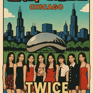 Twice Lollapalooza 2025 Shirt - Etsy