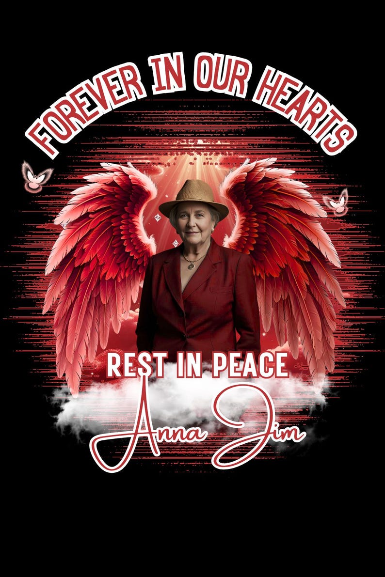 Funeral Sticker Cd R File Memorial Cup Sticker Template, Funeral Remembrance (canva Editable ...