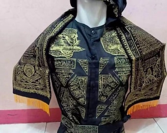 Spiritual Khodam Vest, Belt, Head Protector for Protection, Wealth Attraction