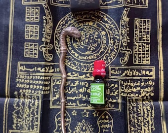 Spiritual Khodam Package, gada kuningan, Protection, Charm, Wealth Attraction, Jimat