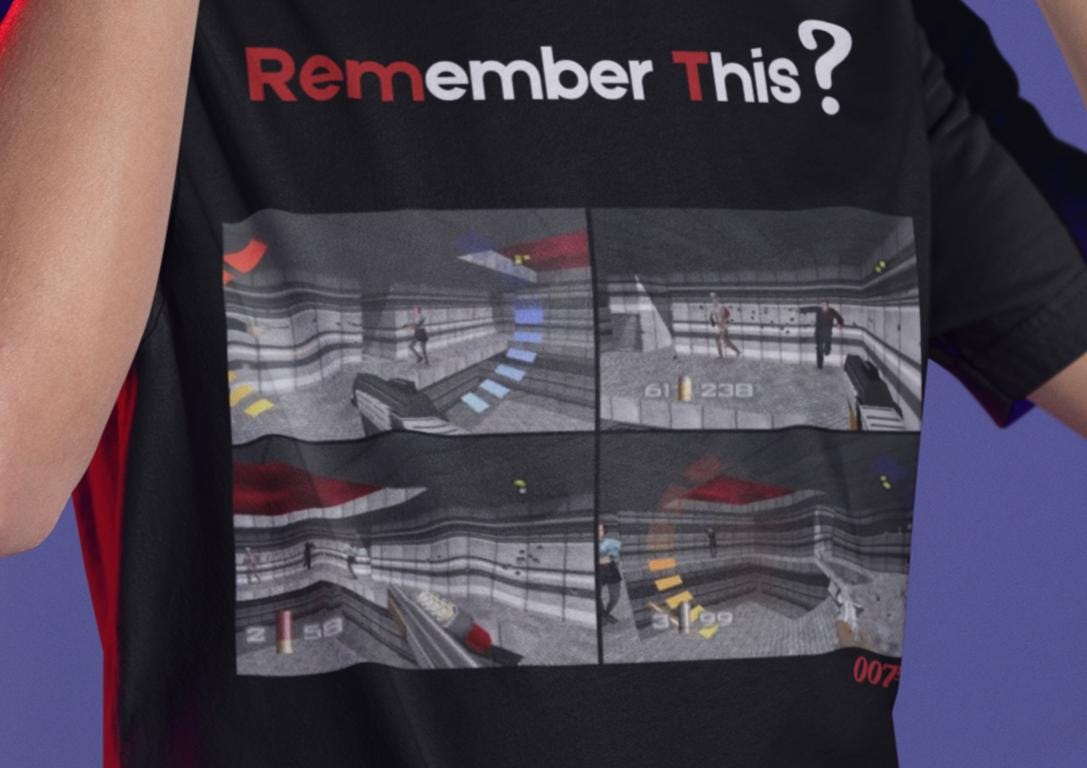 N64 Goldeneye Tshirt - Etsy