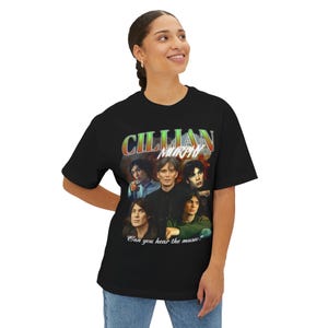 Cillian Murphy Vintage Rapper Tee, Retro Graphic T-Shirt, Unisex Casual Wear, Oversized T-Shirt