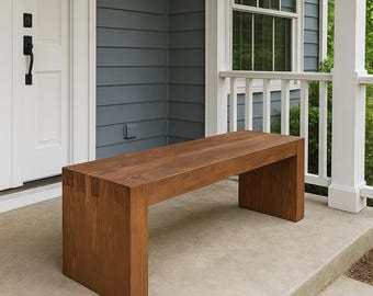 Budget Friendly DIY Outdoor Bench Plans