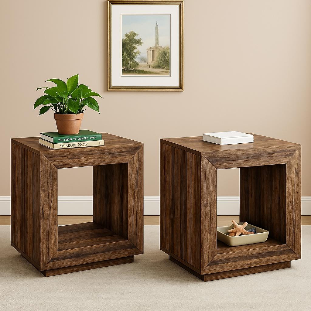 DIY Modern Wood Table Plans - Etsy