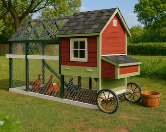DIY Mobile Chicken Coop Plans