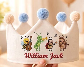 Baby Crown Embroidered