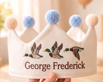 Baby Crown Embroidered