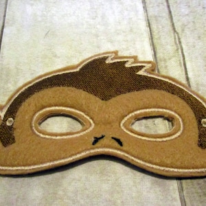 Pretend play felt monkey mask for kids