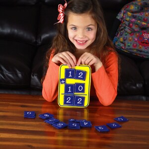 Felt math activity set for teaching addition, subtraction, multiplication, and division in the classroom or at home