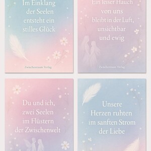 Kunst Poesie Liebe Karten Grußkarten Geschenk Beziehung Partnerschaft Seelenbotschaft Dualseelen Intuitiv Achtsam Gefühl Seelenliebe