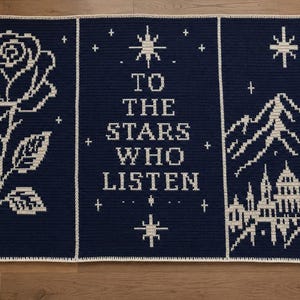 ACOTAR Mosaic Crochet Blanket Pattern