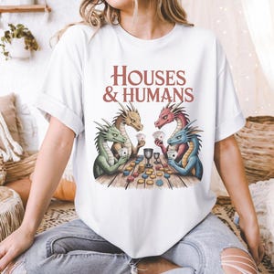 Dungeons and Dragons Gift Tee for Men Women, and Humans D&D Shirt, Game Night Tee, Dragon Art Shirt, Board Game Enthusiast Gift,