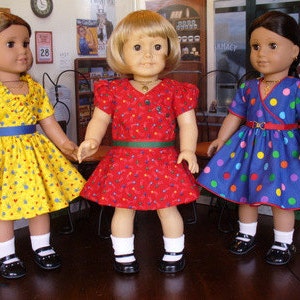 Doll Clothes Patterns At the Soda Shoppe  No 1021