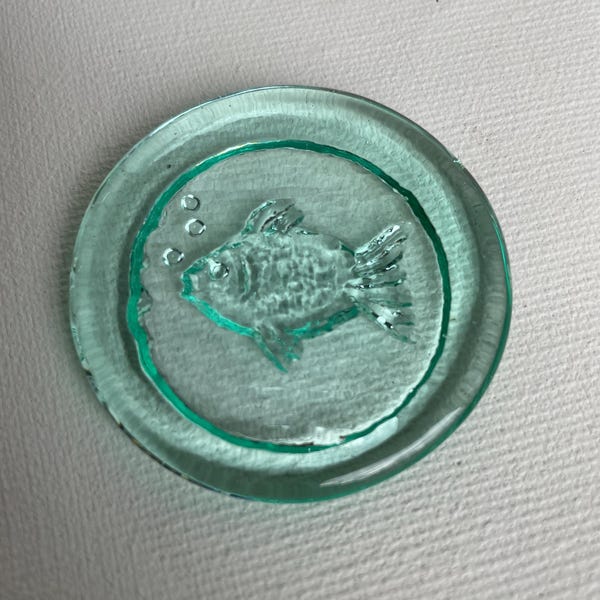 Glass Fish Coin