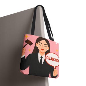 Lawyer Themed Tote Bag | Legal Humor Gift for Attorneys & Law Students