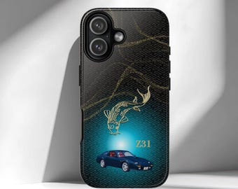 JDM Phone Case car guy gift Japanese Car gift Vintage JDM Style Phone Case for z31 zr2 Old Car Fans