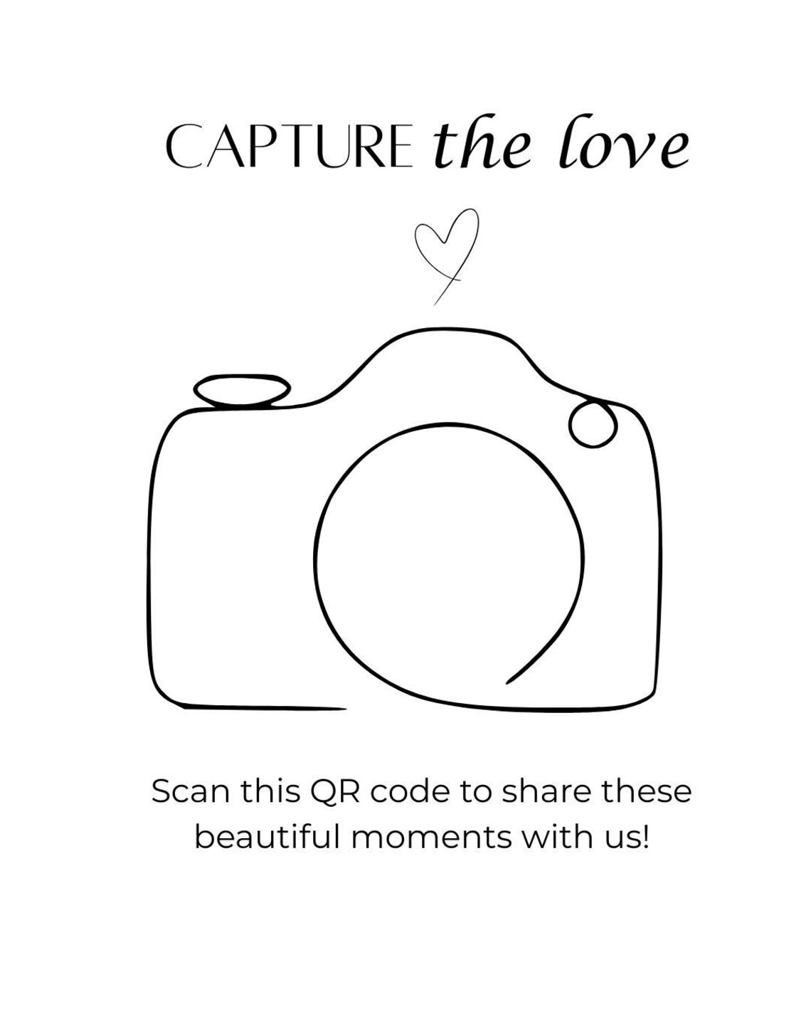 QR Code Sign - Etsy