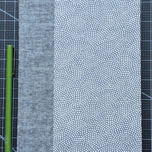 Large Handbound Grid Paper Hardcover Journal Gray/White Concentric Dots Quadrille Graph