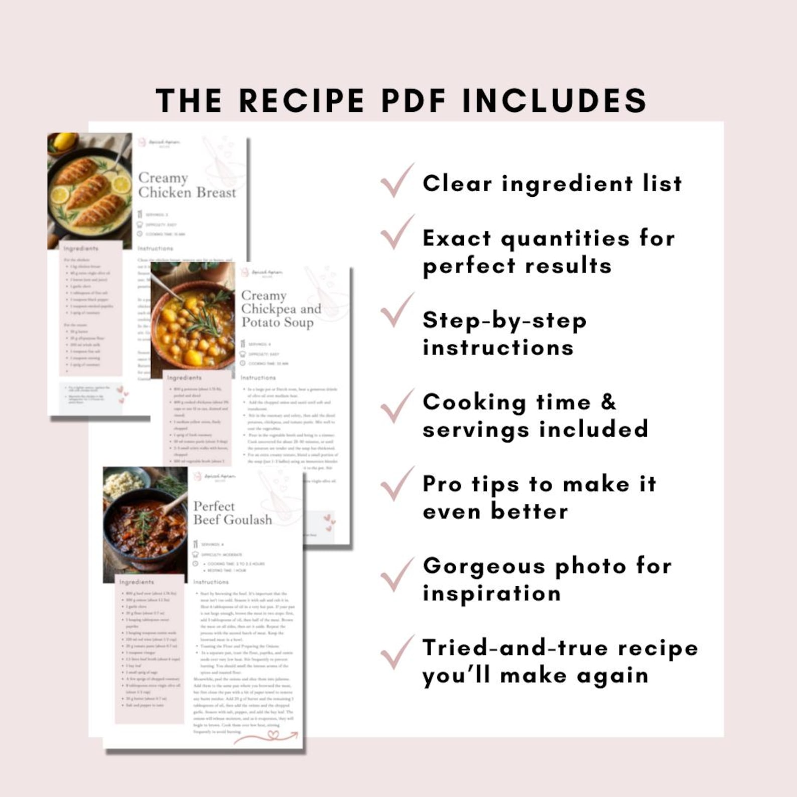 Beef Goulash Recipe: Easy One Pot Stew (printable PDF) • Easy Recipe - Etsy