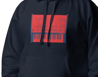 ARP Odyssey Halftone Analog Synth Hoodie – Vintage Synth Sweatshirt