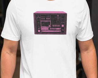 Roland CR-78 Halftone Drum Machine T-Shirt – 70s Vintage Synth Tee