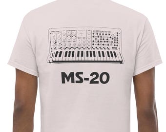 Vintage Korg MS-20 Synthesizer Tee - Retro Synth Shirt for Electronic Music Producers & Synth Collectors