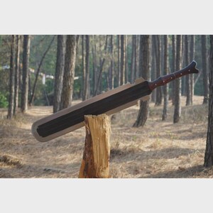 Rectangle Sword Handmade Carbon Steel Machete Sword | Hand Forged Hunting, Camping - Etsy