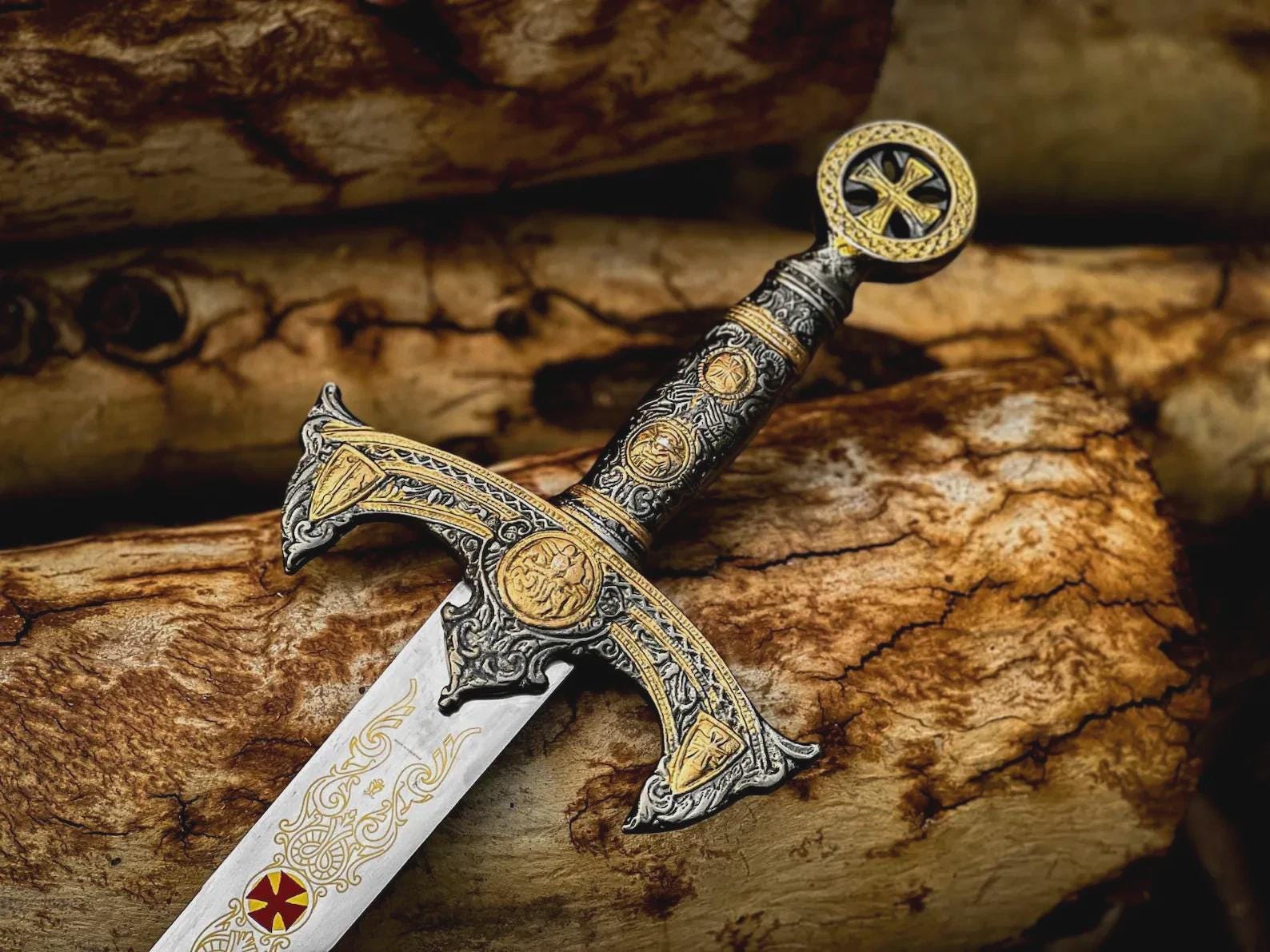 Knight Templar Past Commander Sword