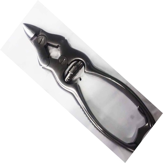 Mycotic Heavy Duty Toenail Nipper - Barrel Spring Nail Cutter - Clipper