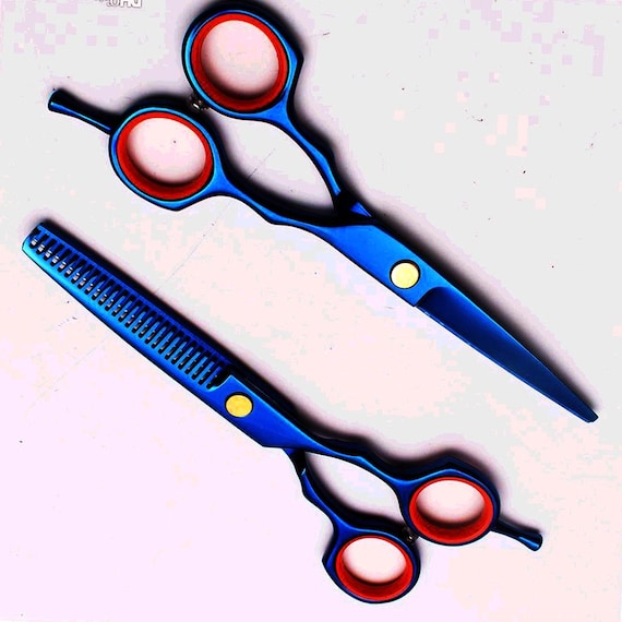 Titanium Color Coated Haircutting scissors 5.5"