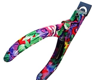 Professional Acrylic Nail Tip Cutter – Stainless Steel False Clipper for Manicure & Nail Extensions