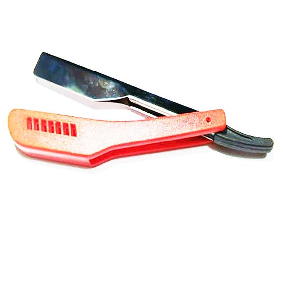 Unisex Shaving Razor with replaceable half blade