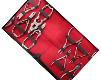 Matt Black Heavy Duty Double-Action Leverage Curved Ingrown Toenail Clipper cutter (16cm)