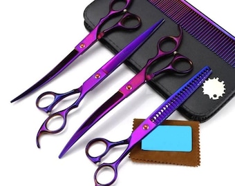 Professional Dog Cat Haircutting Shears Scissors - Grooming Scissors