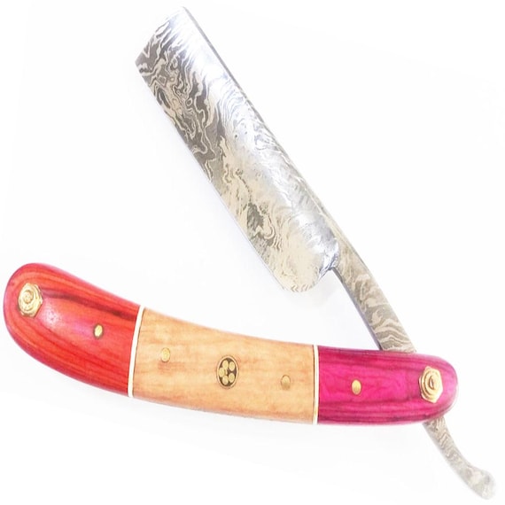Damascus Stainless Steel Shaving Razor For Men