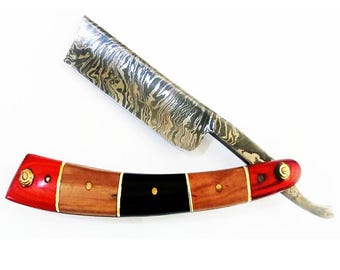 Damascus Stainless Steel Shaving Razor For Men