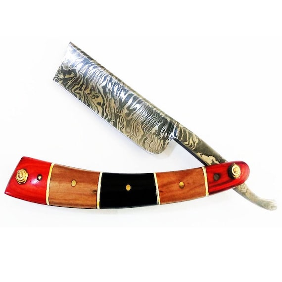 Damascus Stainless Steel Shaving Razor For Men