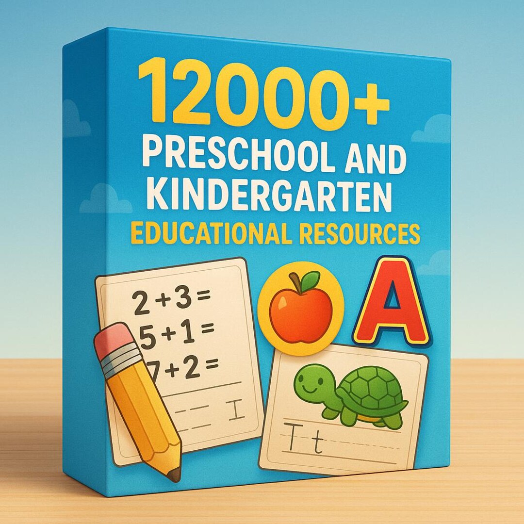 Kids Learning Set: Editable Lessons, Activities, Printables, and ...
