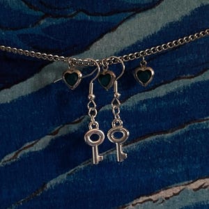 Mini Key Earrings